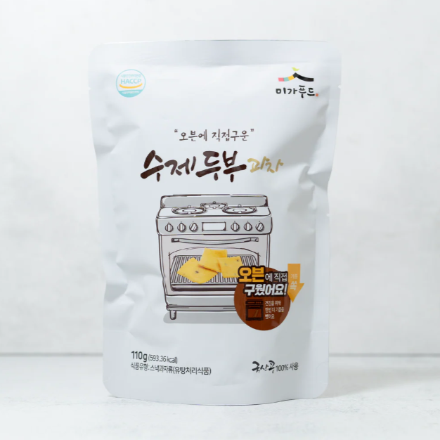 【美佳食品】手工豆腐脆饼(110克)